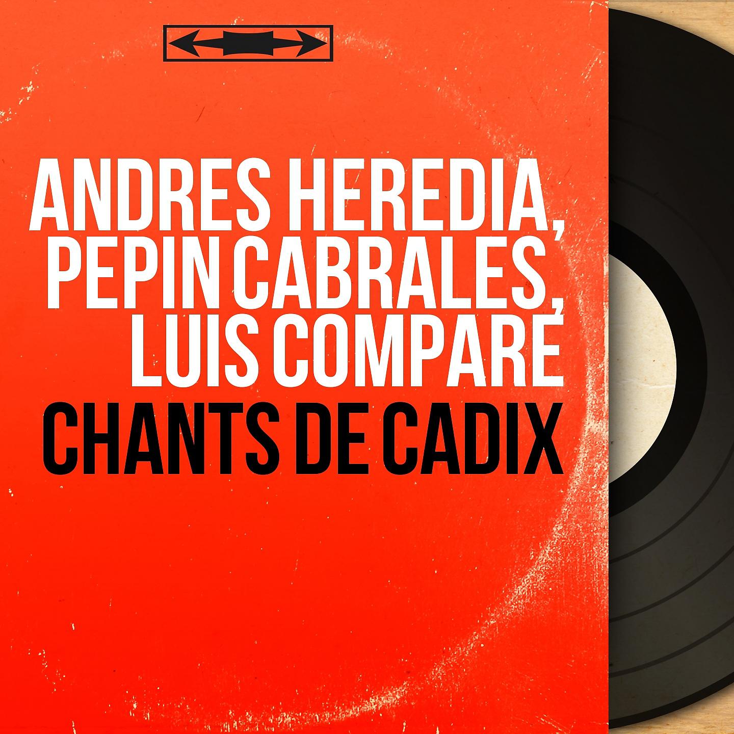 Постер альбома Chants de Cadix