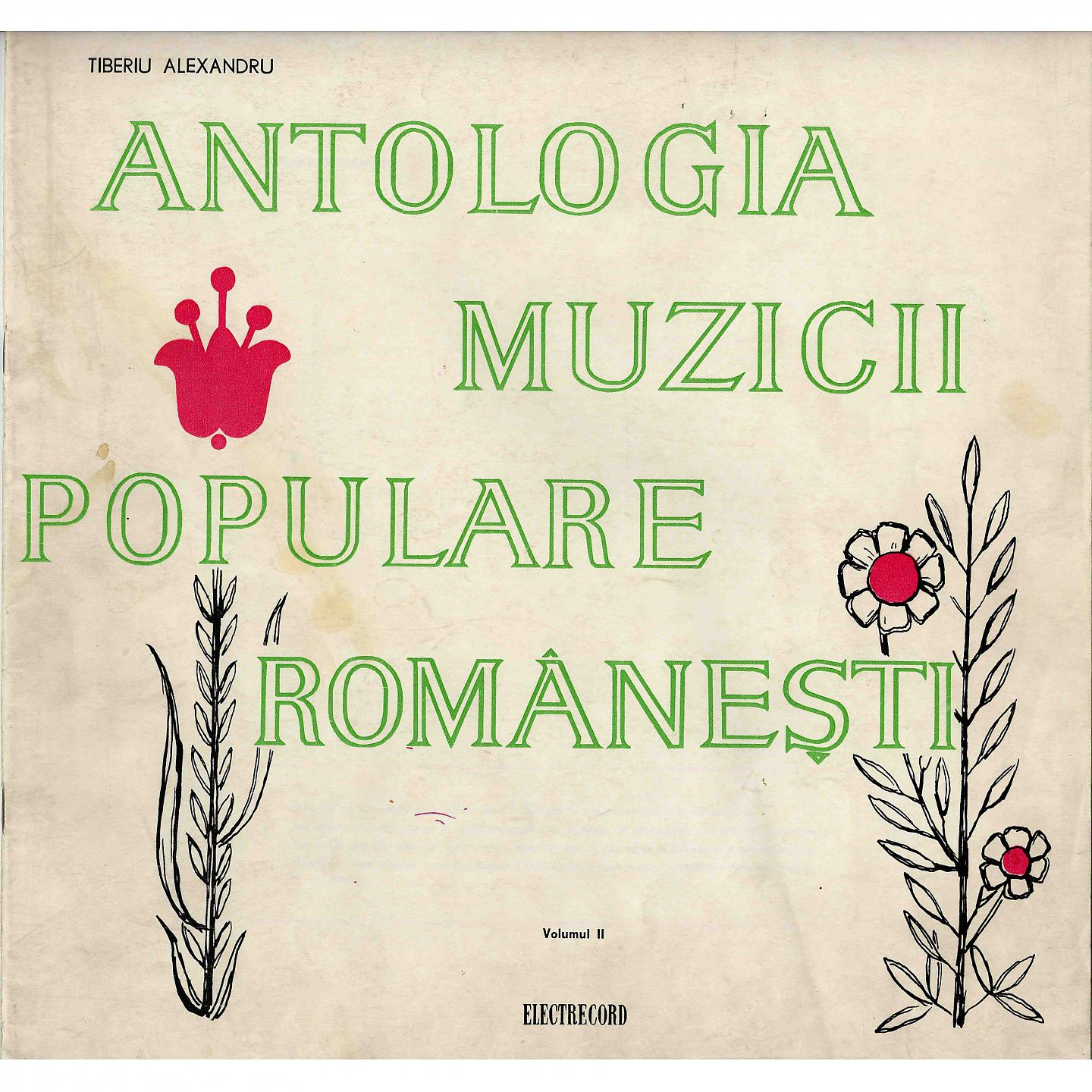 Постер альбома Antologia Muzicii Populare Româneşti, Vol. 2