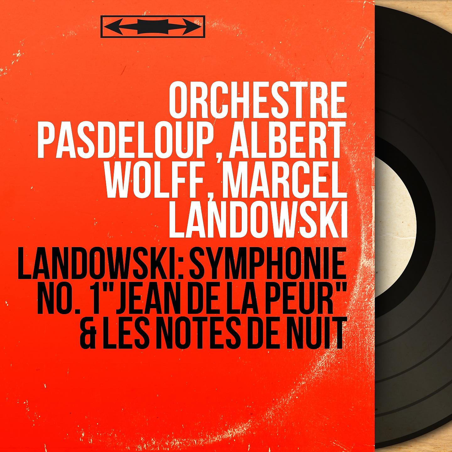 Постер альбома Landowski: Symphonie No. 1 "Jean de la Peur" & Les notes de nuit