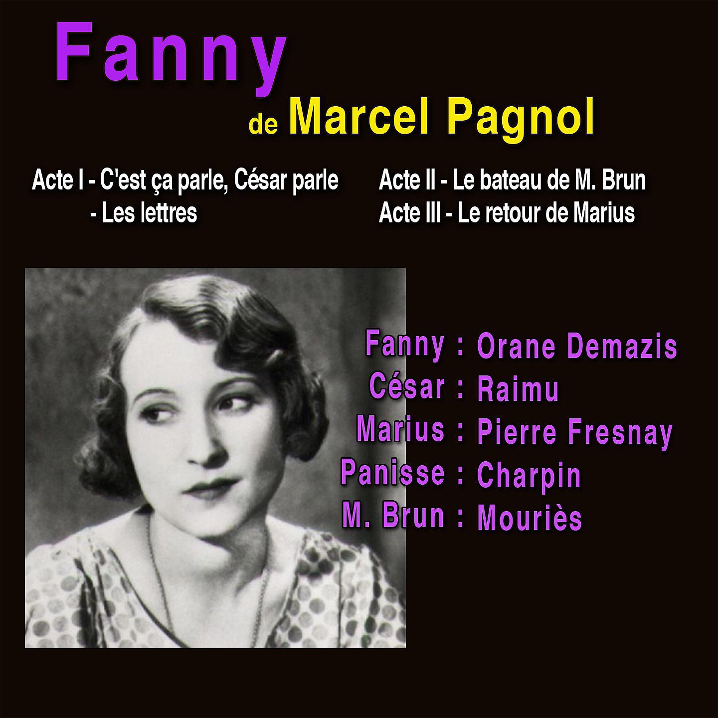 Постер альбома Fanny de Marcel Pagnol