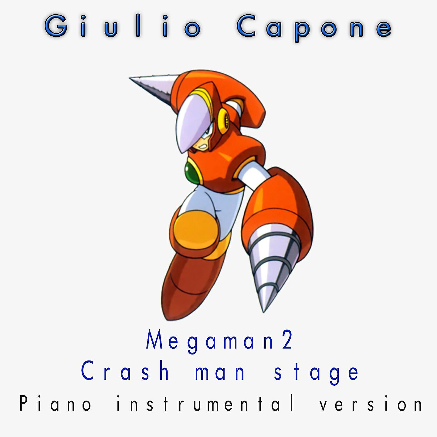 Giulio Capone - Mega Man 2 - Crash Man Stage (Piano Instrumental Version)