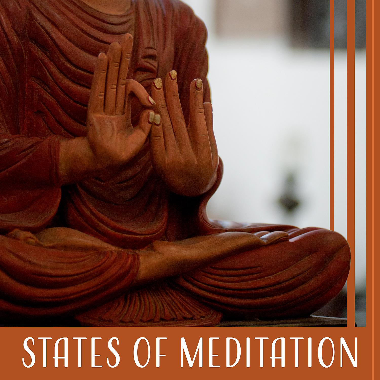 Постер альбома States of Meditation: Spiritual Journey, Soul Manifestation, Deep Insight, Meditations for Healing, Music for Mind Soothing
