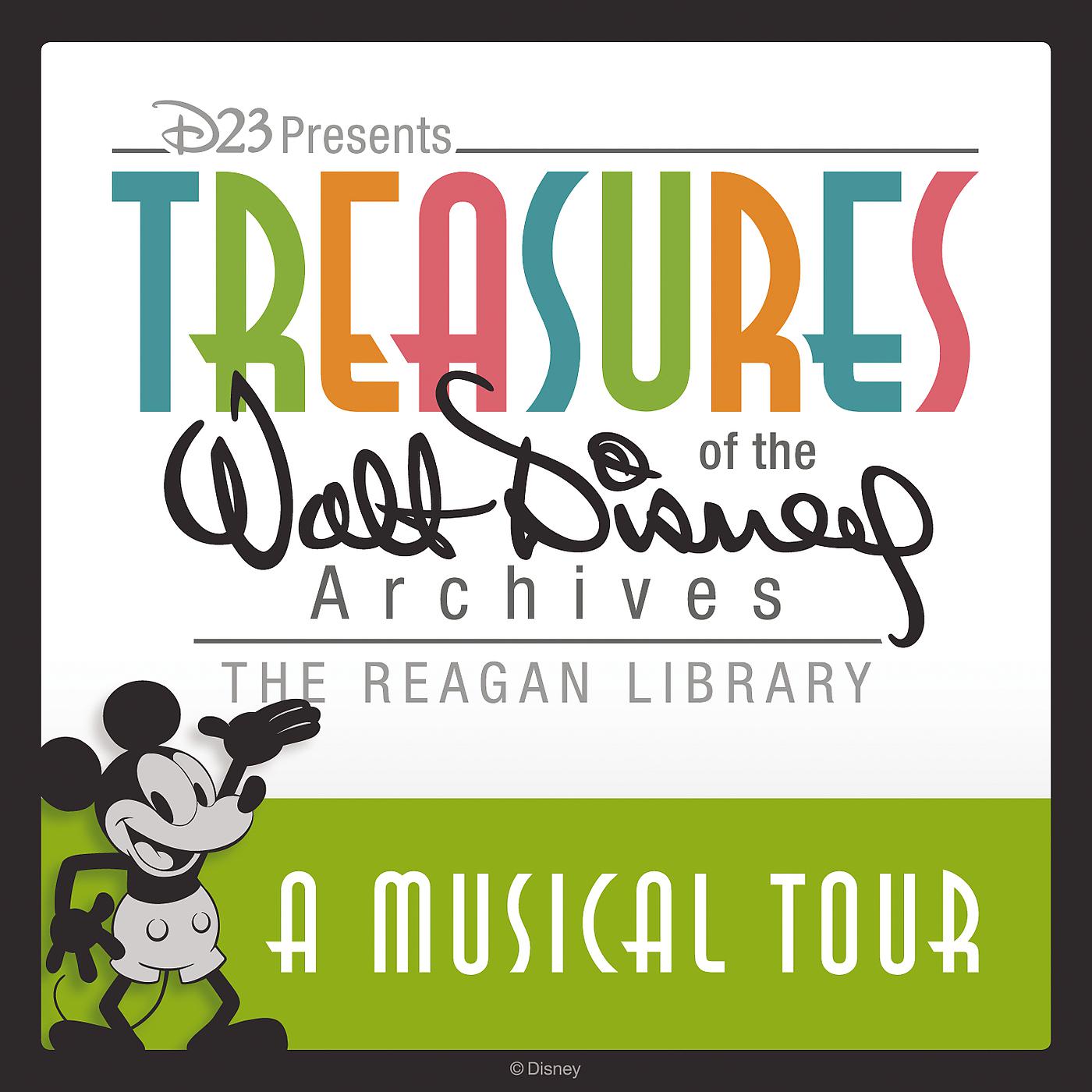 Постер альбома A Musical Tour: Treasures of the Walt Disney Archives at The Reagan Library