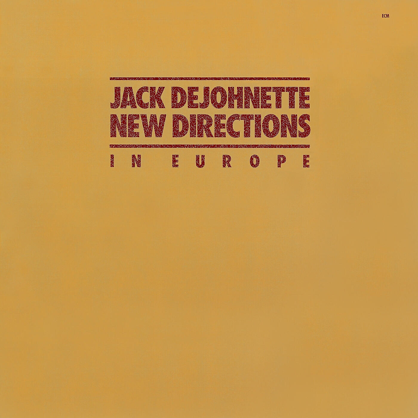 Jack DeJohnette New Directions - Bayou Fever