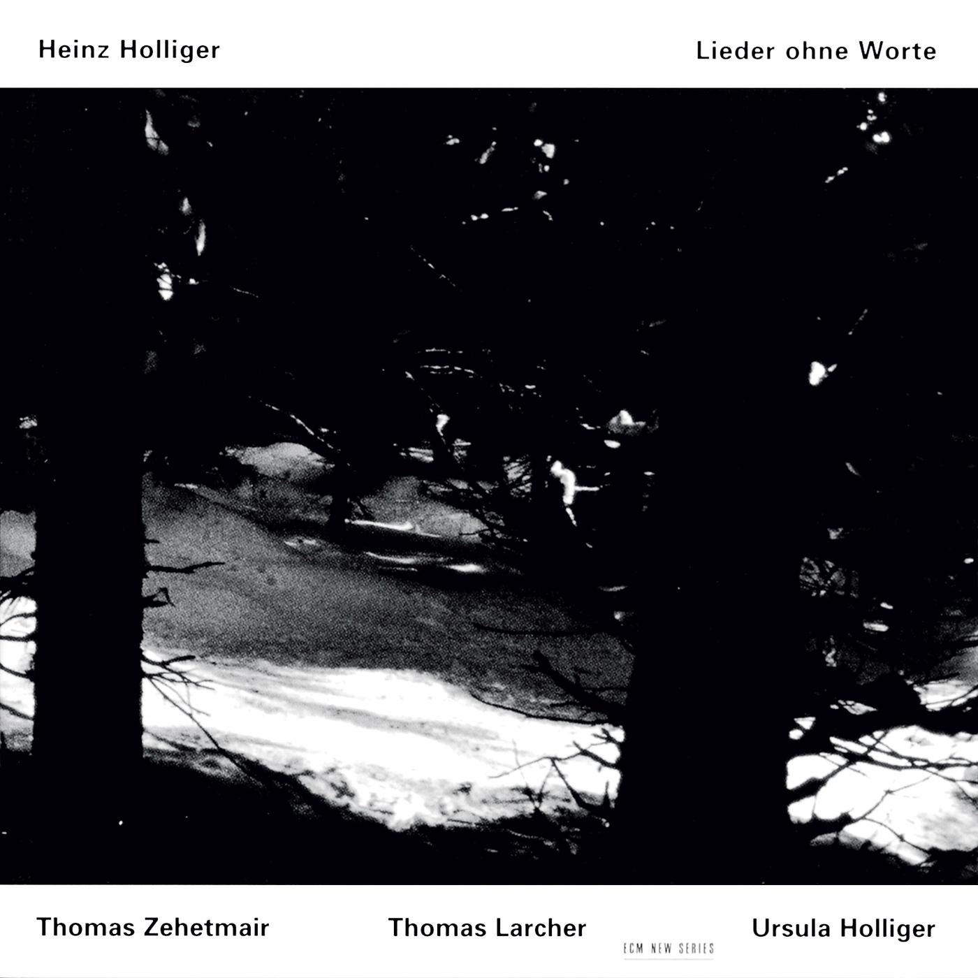 Постер альбома Holliger: Lieder ohne Worte