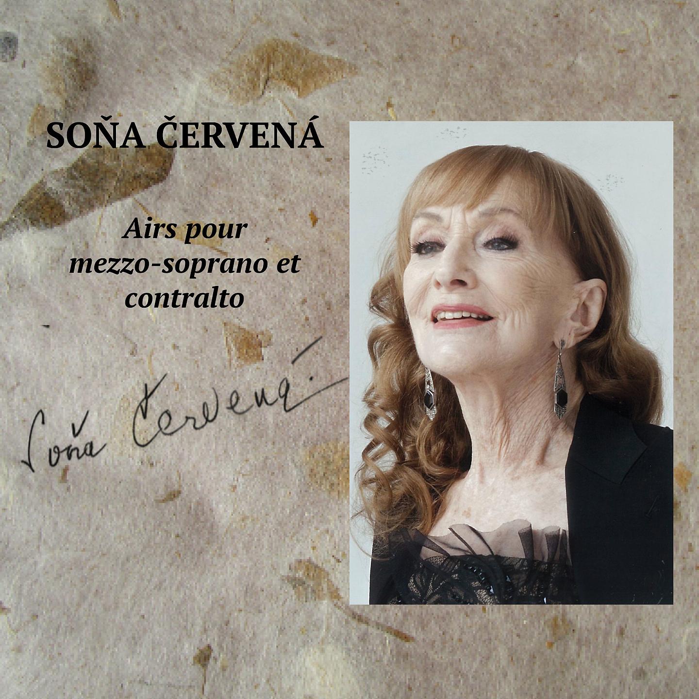 Постер альбома Soňa Červená: airs pour contralto et mezzo-soprano