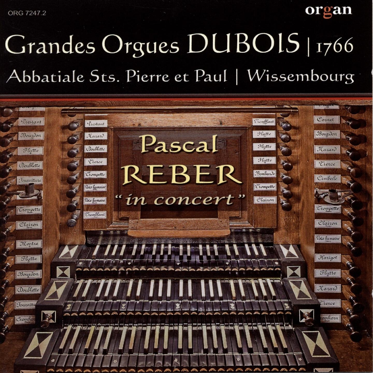 Pascal Reber - Triptyque improvisé, Offertoire sur O filii et filiae: II. Fonds d'orgue. Andante