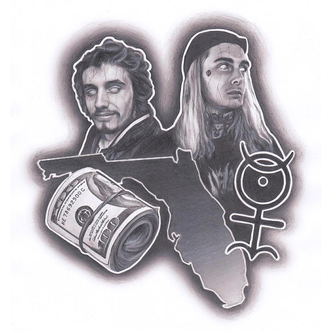 Pouya & Ghostemane - 1000 Rounds