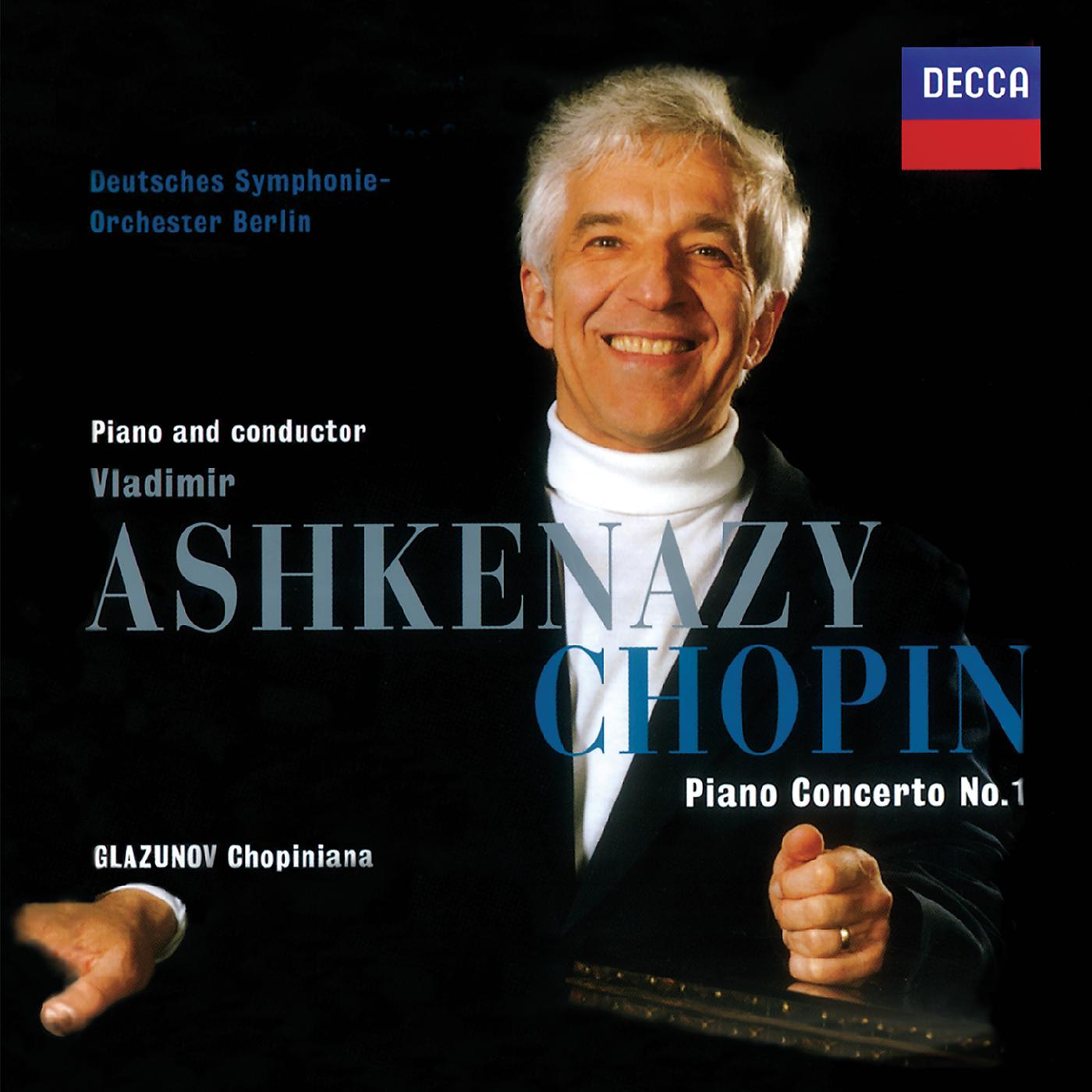 Постер альбома Chopin: Piano Concerto No. 1 / Glazunov: Chopiniana / Franck: Les Dijinns