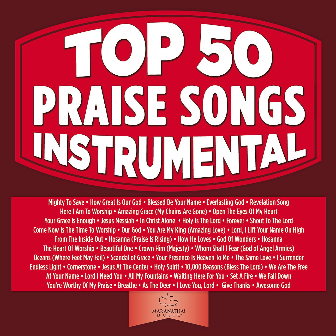 Постер альбома Top 50 Praise Songs Instrumental