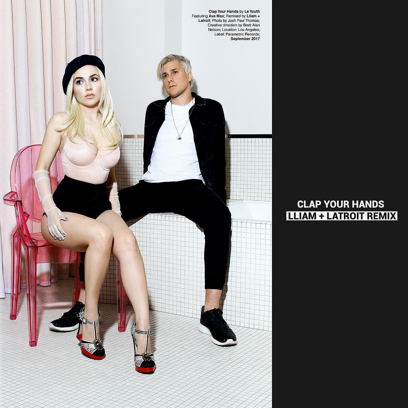Постер альбома Clap Your Hands (feat. Ava Max) [Lliam + Latroit Remix]