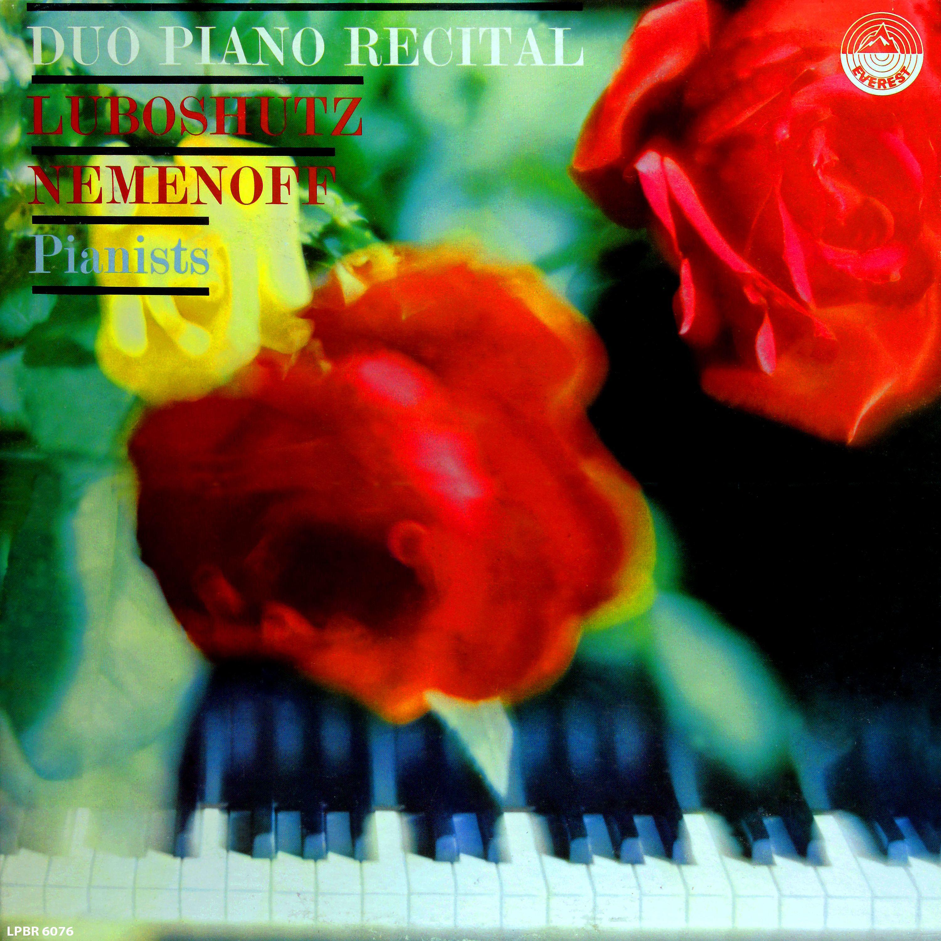 Pierre Luboshutz - Sonata for Two Pianos in D Major, K. 448: III. Allegro molto