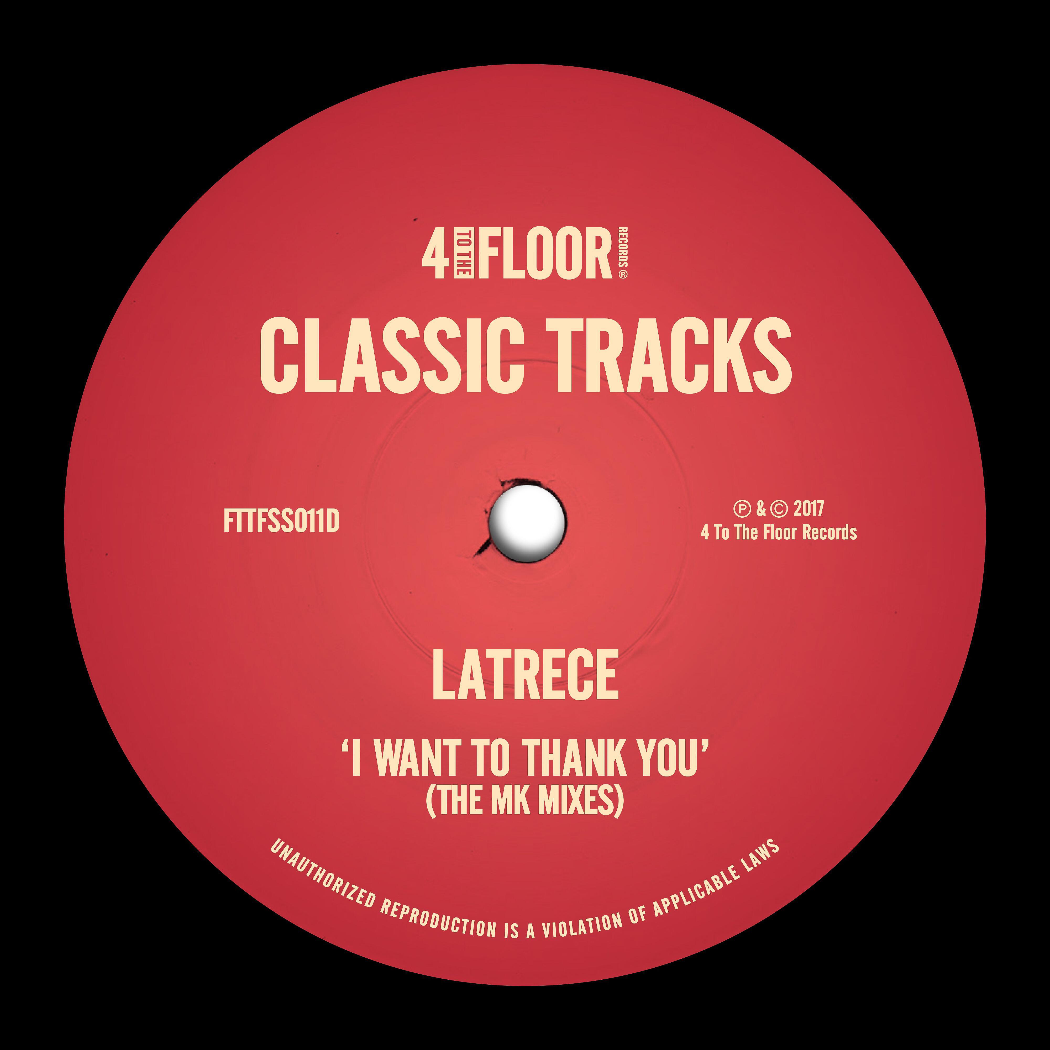LaTrece - I Want To Thank You (MK Dub)