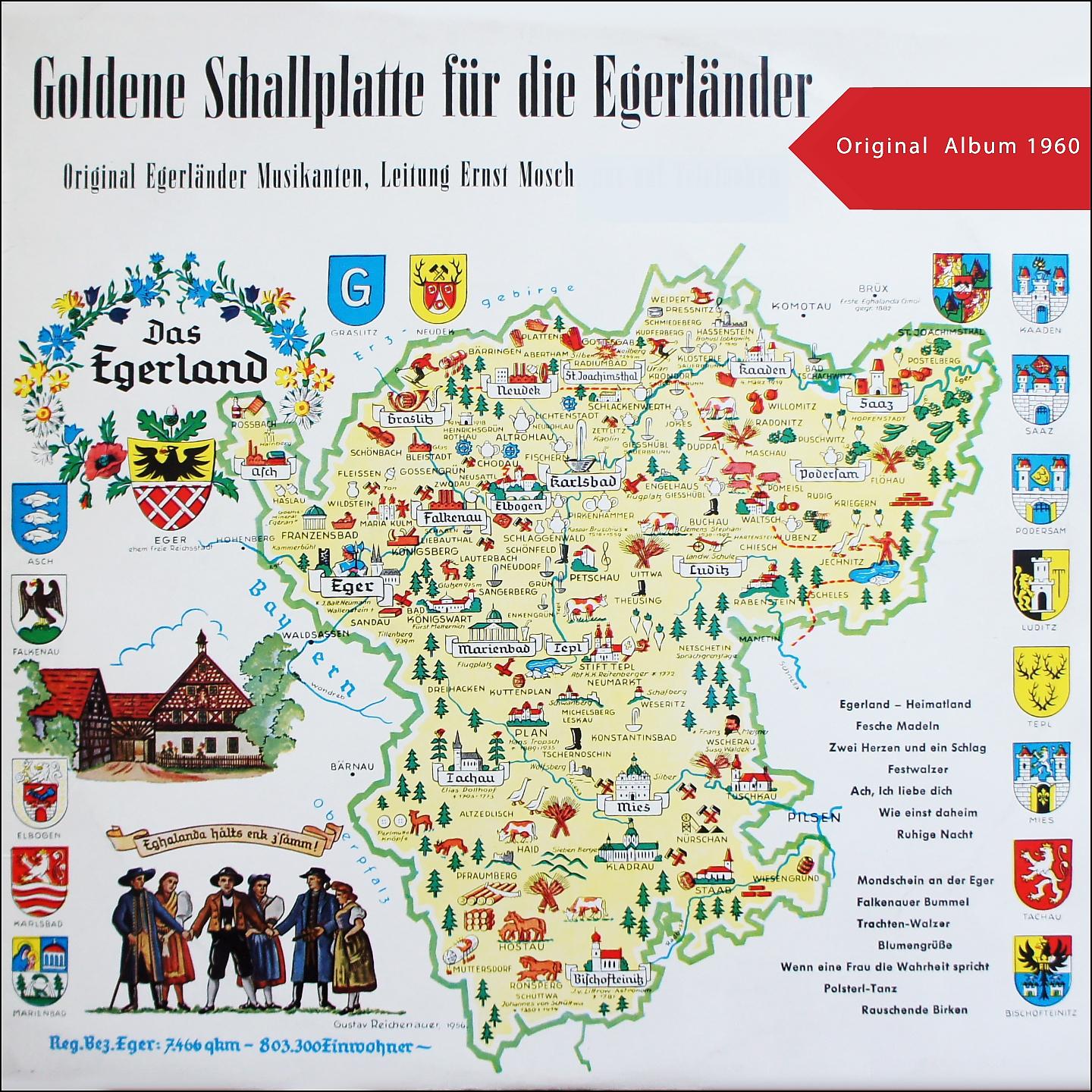 Постер альбома Goldene Schallplatte für die Egerländer