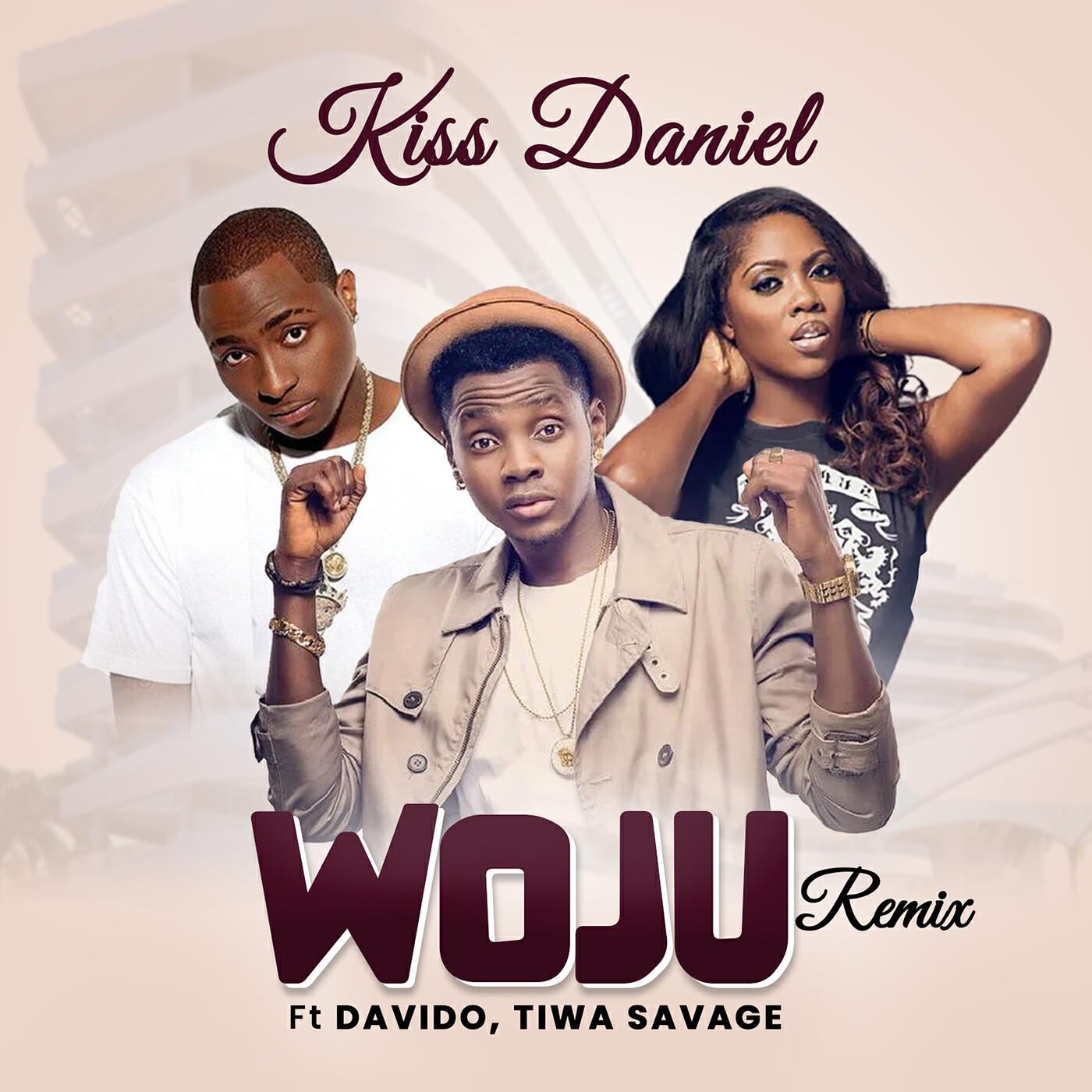 Kiss Daniel - Woju (Remix) [feat. Davido & Tiwa Savage]