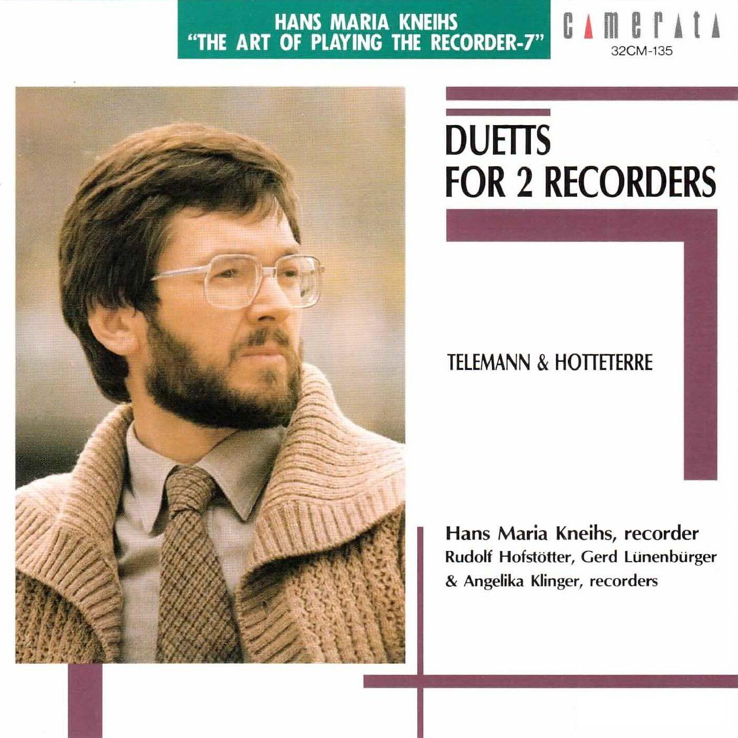 Hans Maria Kneihs - Suite for Two Alto Recorders in B-Flat Major: I. Duo (Arr. for 2 Alto Recorders)