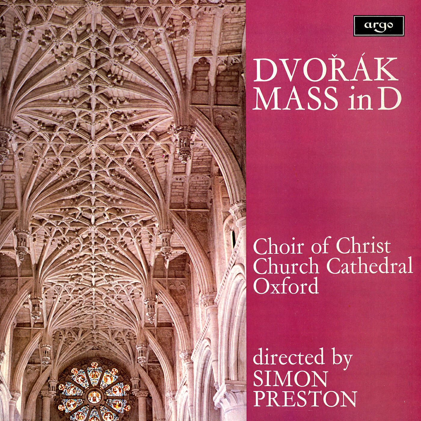 Choir of Christ Church Cathedral, Oxford - Dvorák: Mass in D major, Op. 86 - 4. Sanctus