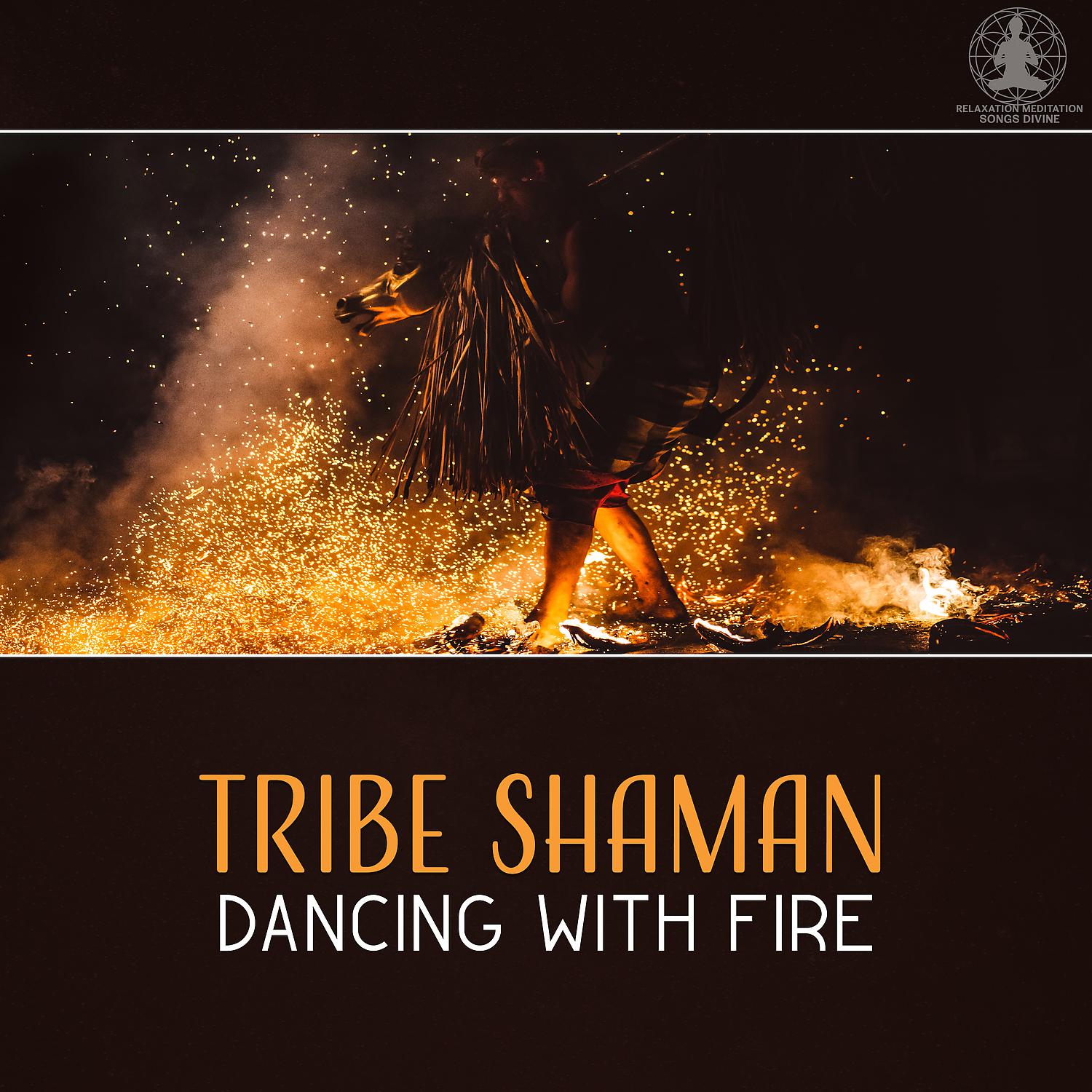 Постер альбома Tribe Shaman: Dancing with Fire – Spirit & Earth, Way of Life, Deep Meditation, Vivid Imagination, Native American with Nature