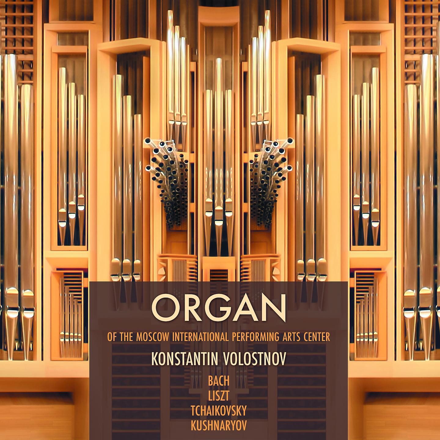 Постер альбома Organ of the Moscow International Performing Arts Center: Bach, Liszt, Tchaikovsky, Kushnaryov