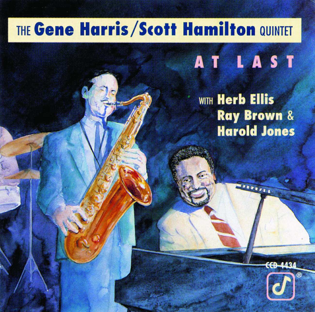 The Gene Harris/Scott Hamilton Quintet - Blues For Gene (Album Version)