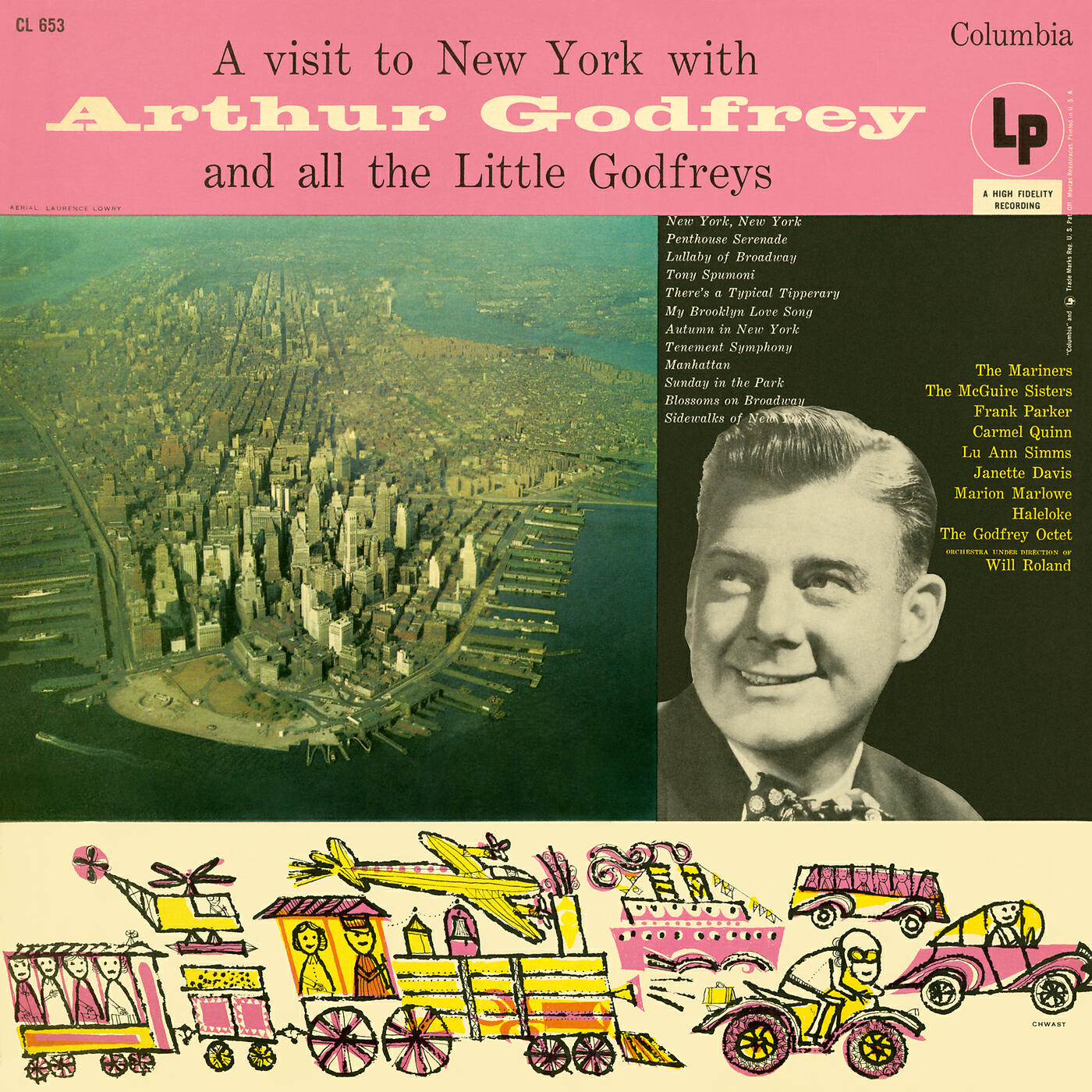 Arthur Godfrey with Chorus - Sidewalks of New York