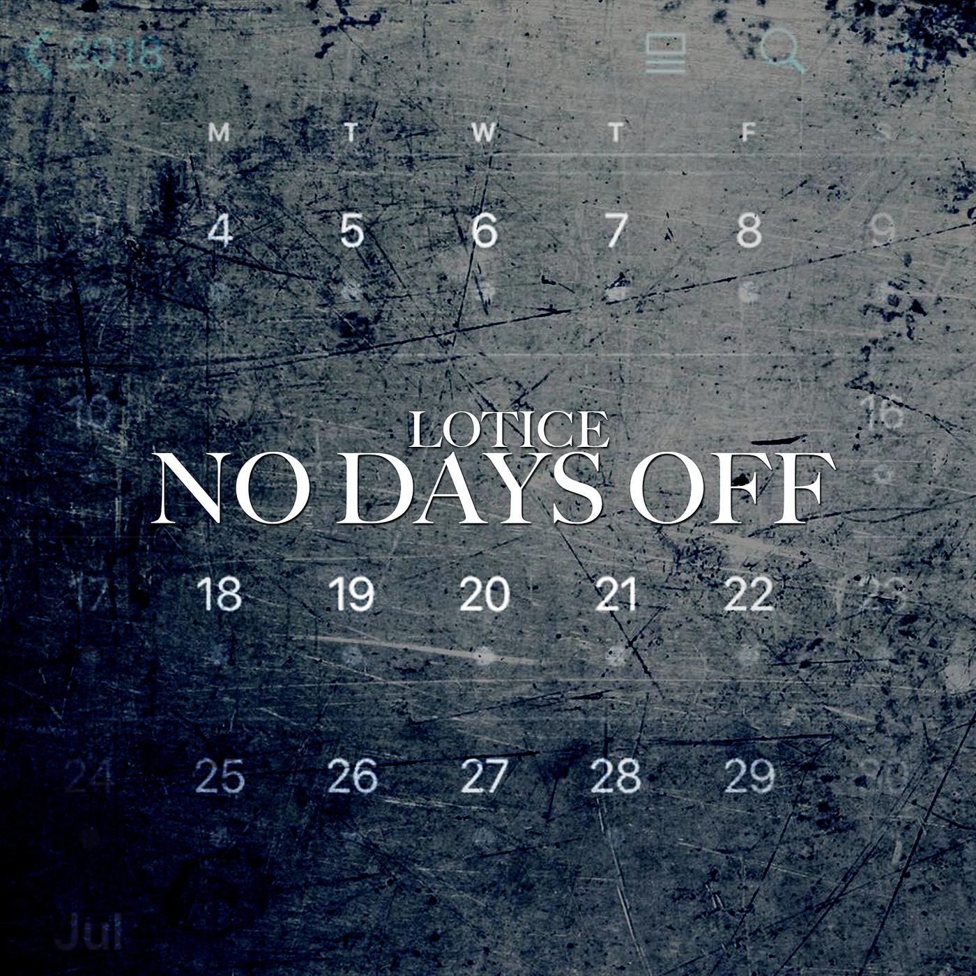 Постер альбома No Days Off