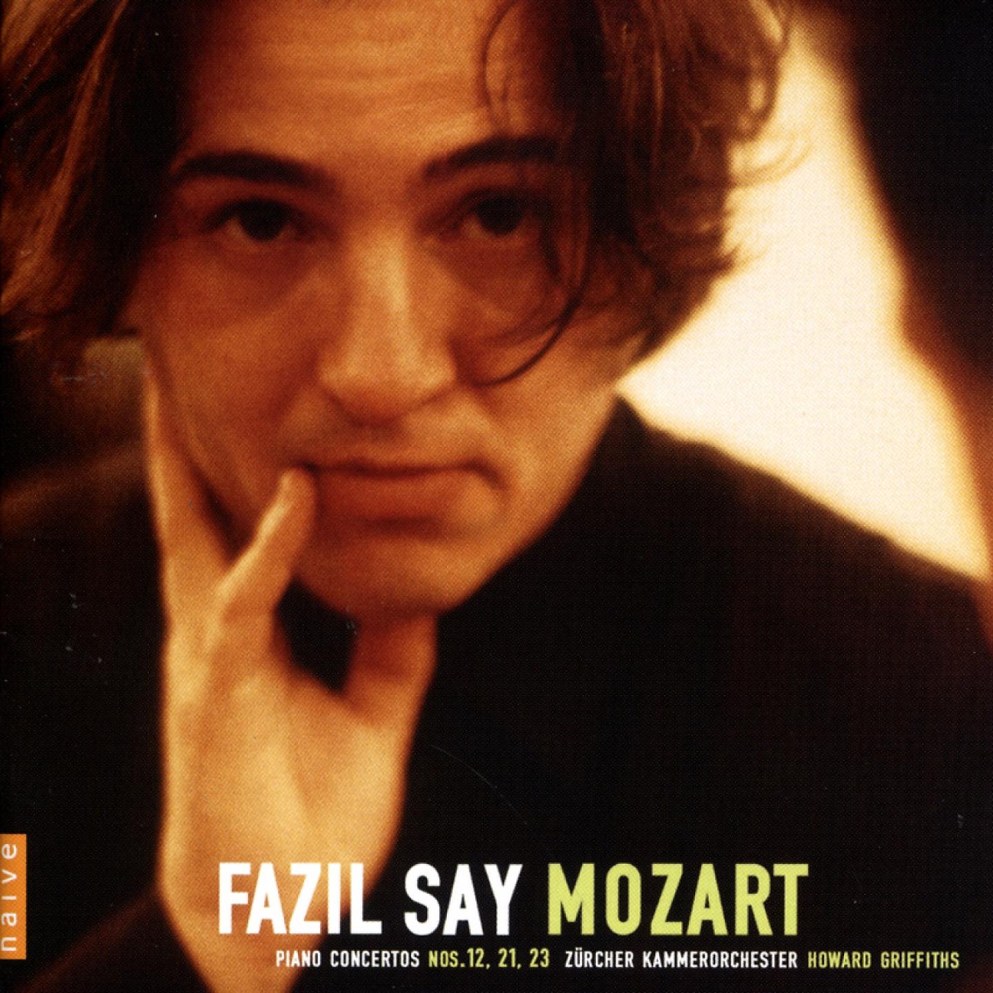 Постер альбома Fazil Say Mozart (Piano Concertos N° 12, 21 & 23)