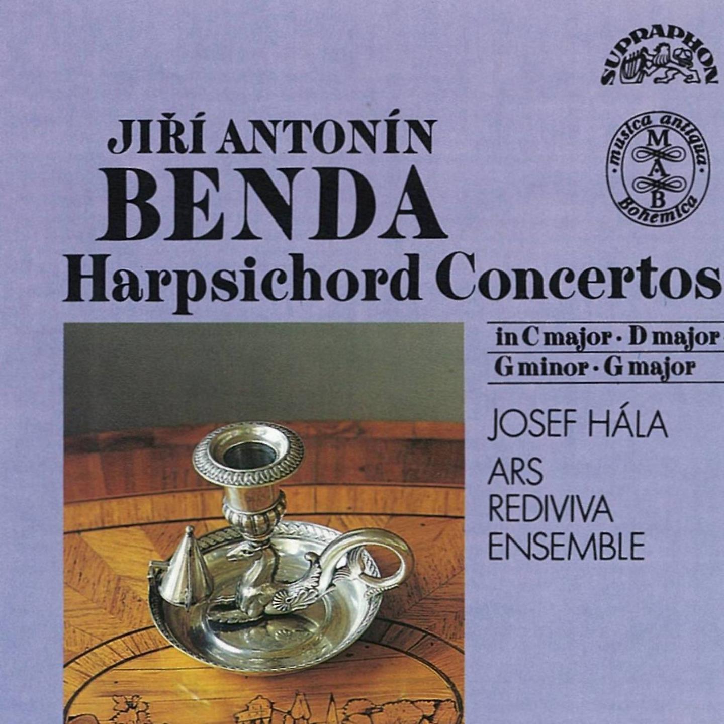 Постер альбома Benda: Concertos for Harpsichord and String