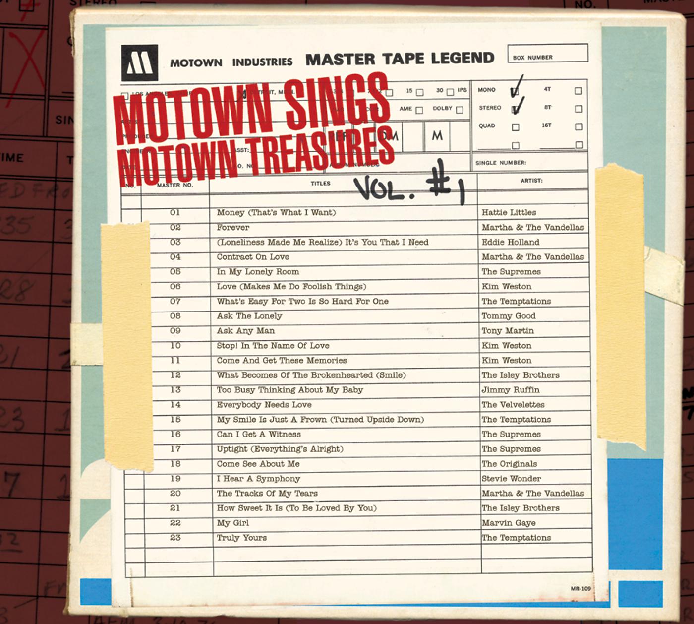 Постер альбома Motown Sings Motown Treasures