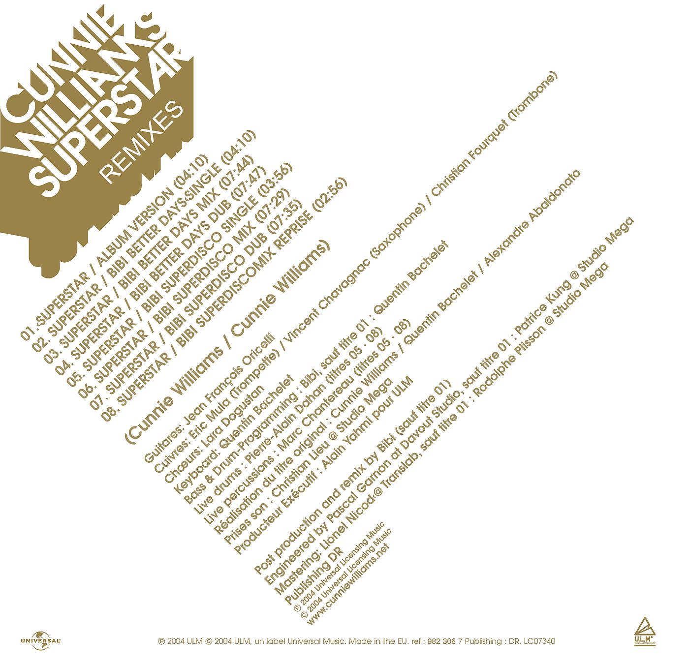 Постер альбома Superstar Remixes