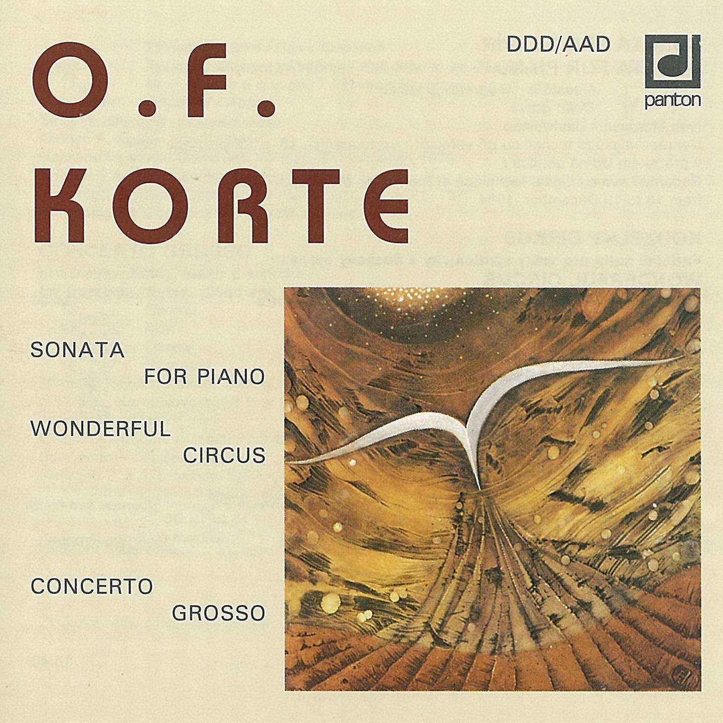 Постер альбома Korte: Sonata for Piano, Wonderful Circus, Concerto grosso