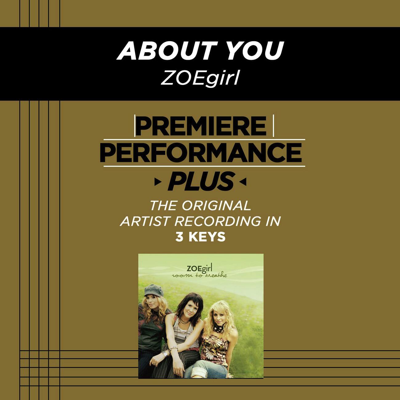 Zoegirl - About You (Low Key Performance Track)