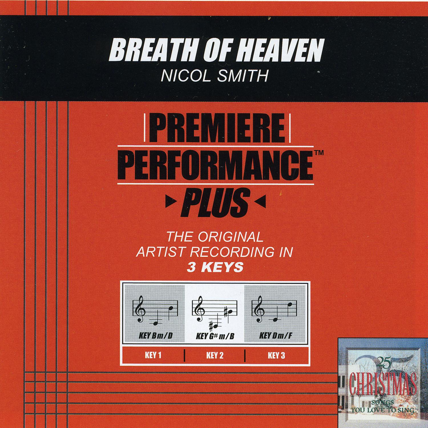 Постер альбома Premiere Performance Plus: Breath Of Heaven