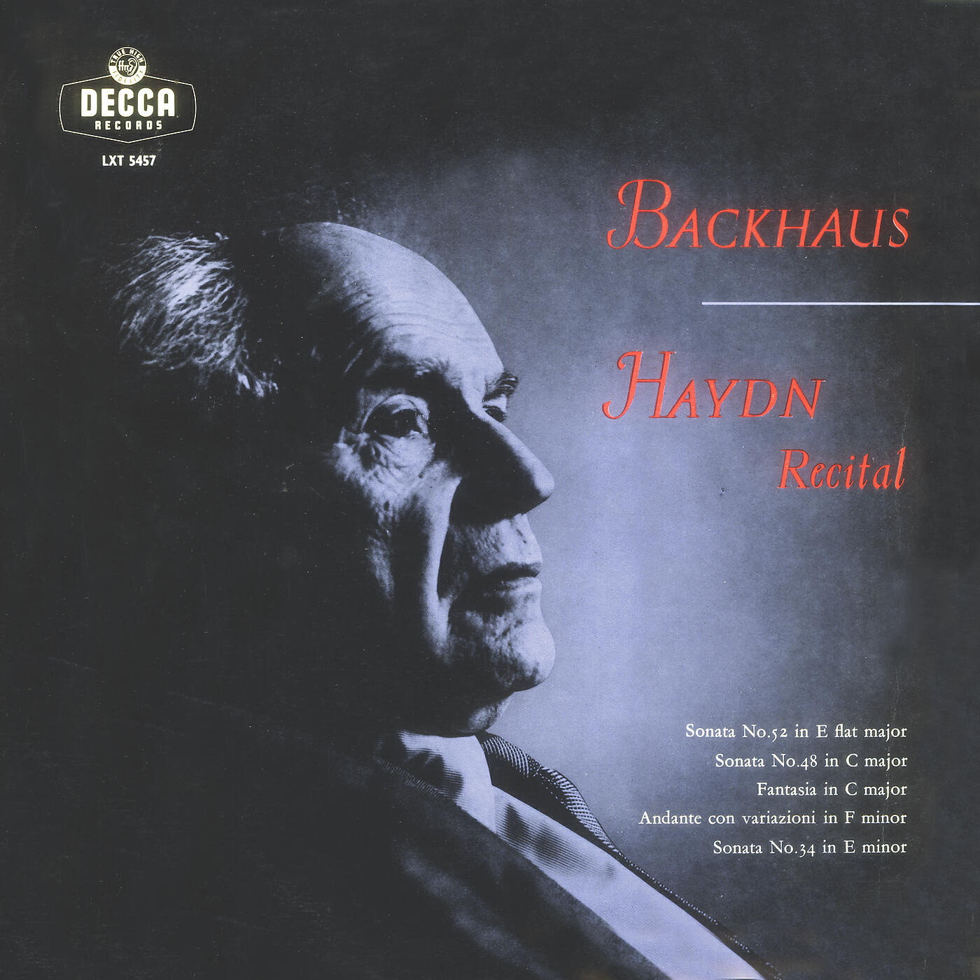 Wilhelm Backhaus - Haydn: Piano Sonata in E-Flat Major, Hob.XVI: 52 - 3. Finale. Presto