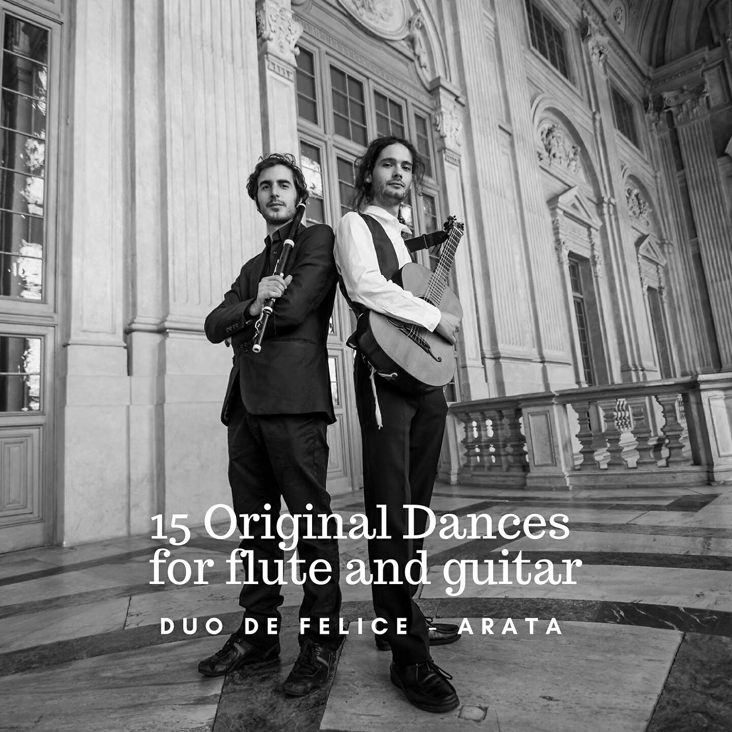 Duo De Felice Arata - 15 Original Dances from D. 365 for flute and guitar: No. 14 in A Major