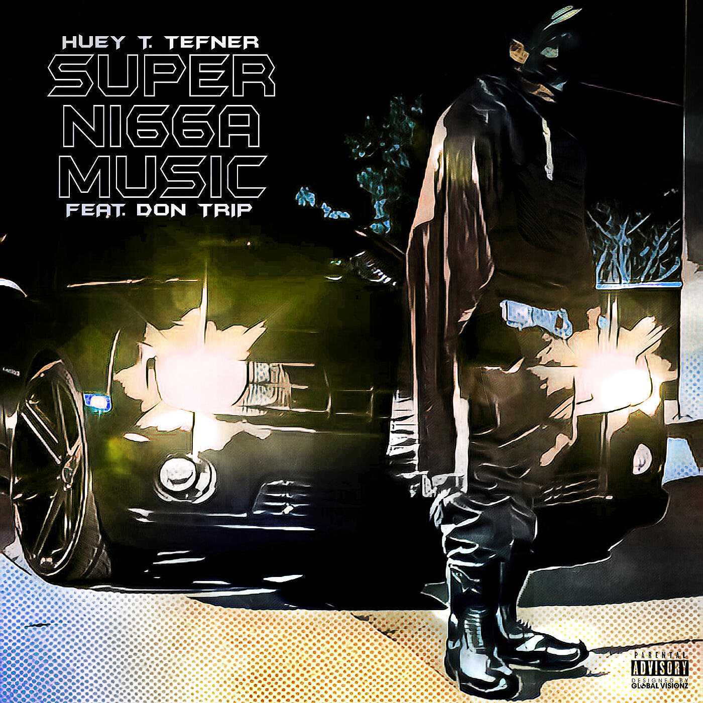 Huey T. Tefner - Super Ni66a Music