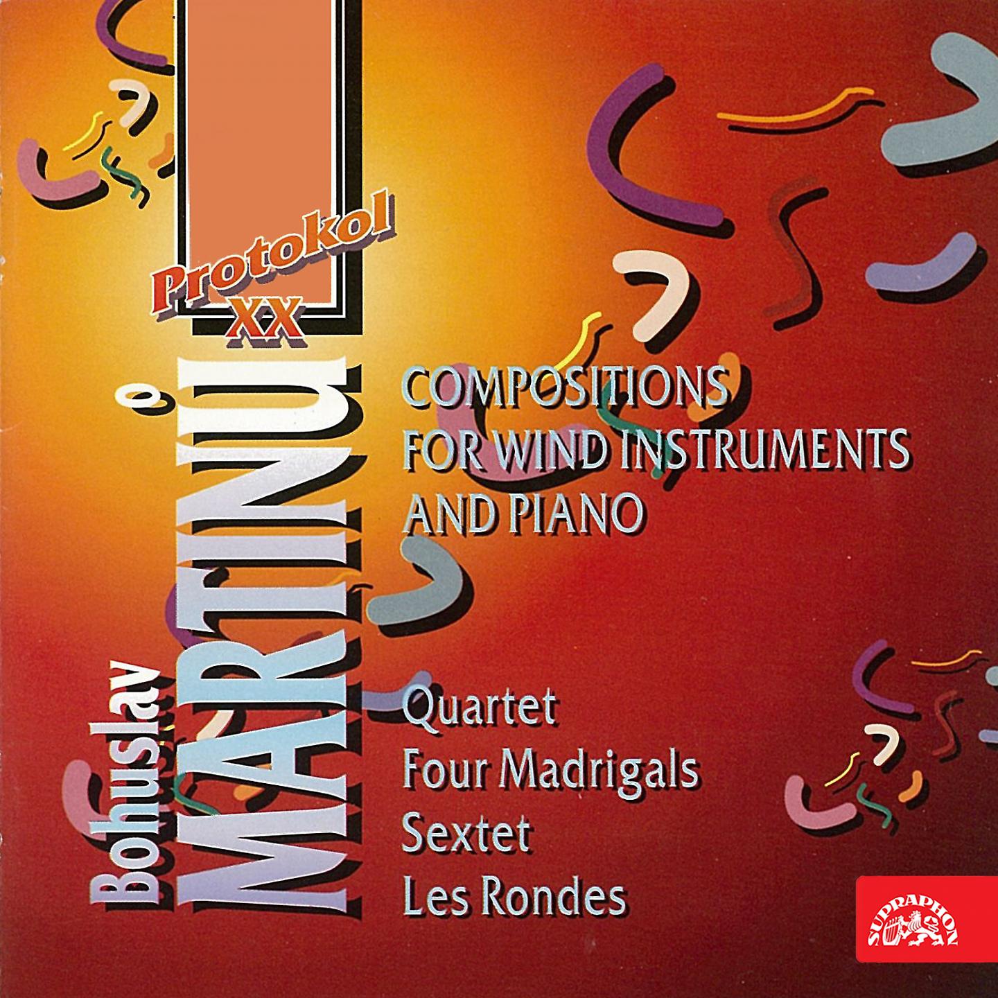 Постер альбома Martinů: Compositions for Wind Instruments and Piano