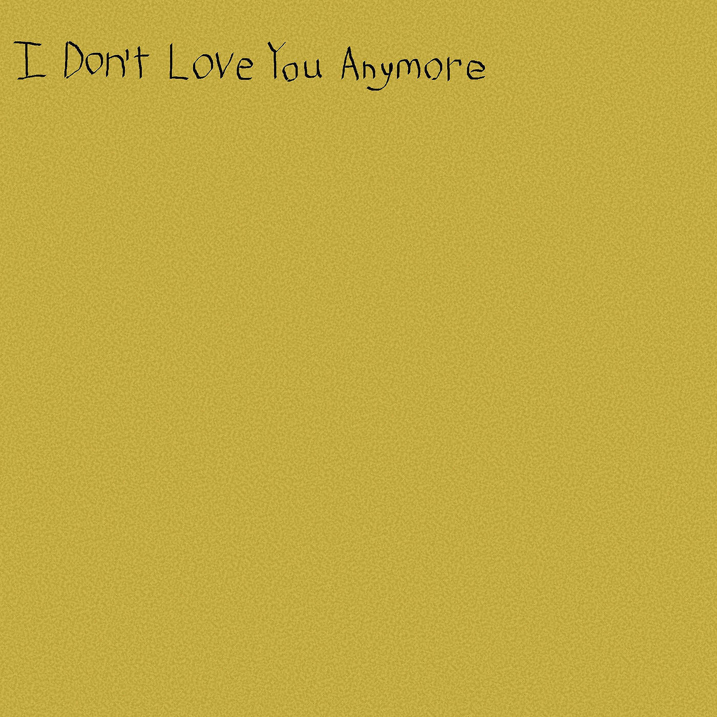 Sarcastic Sounds - I Don't Love You Anymore