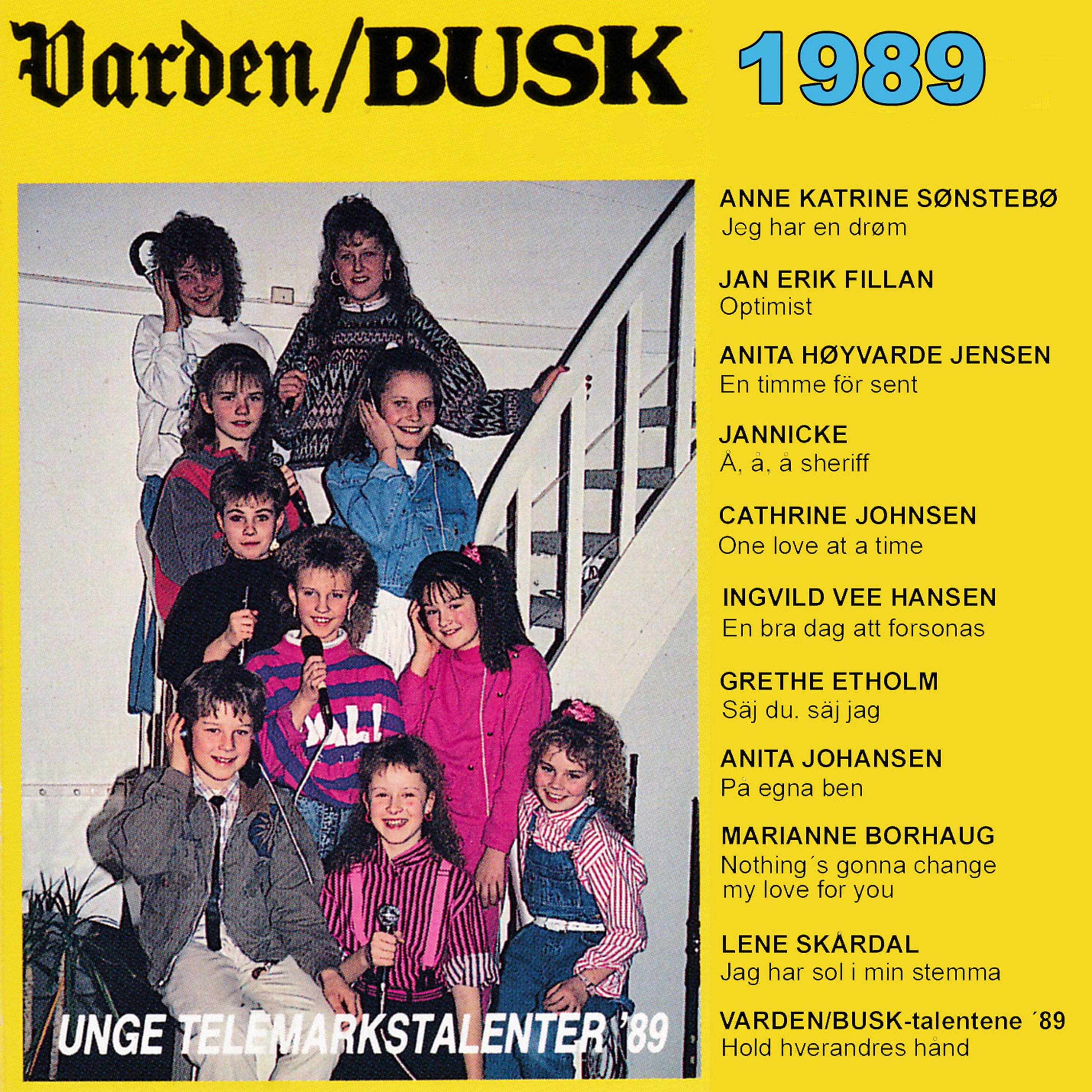 Постер альбома Varden/Busk - talentene 1989