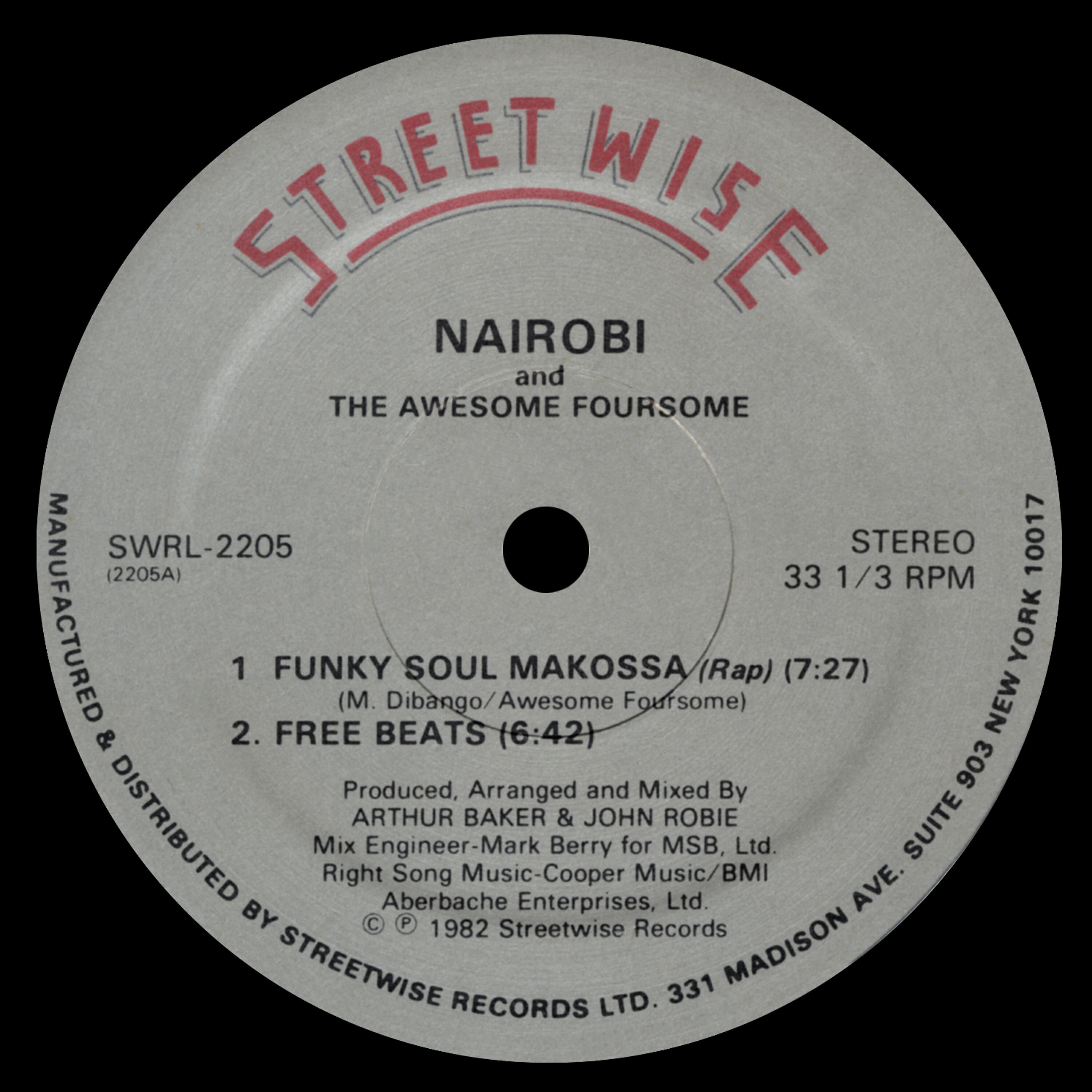 Nairobi - Funky Soul Makossa (Rap) (Edit)
