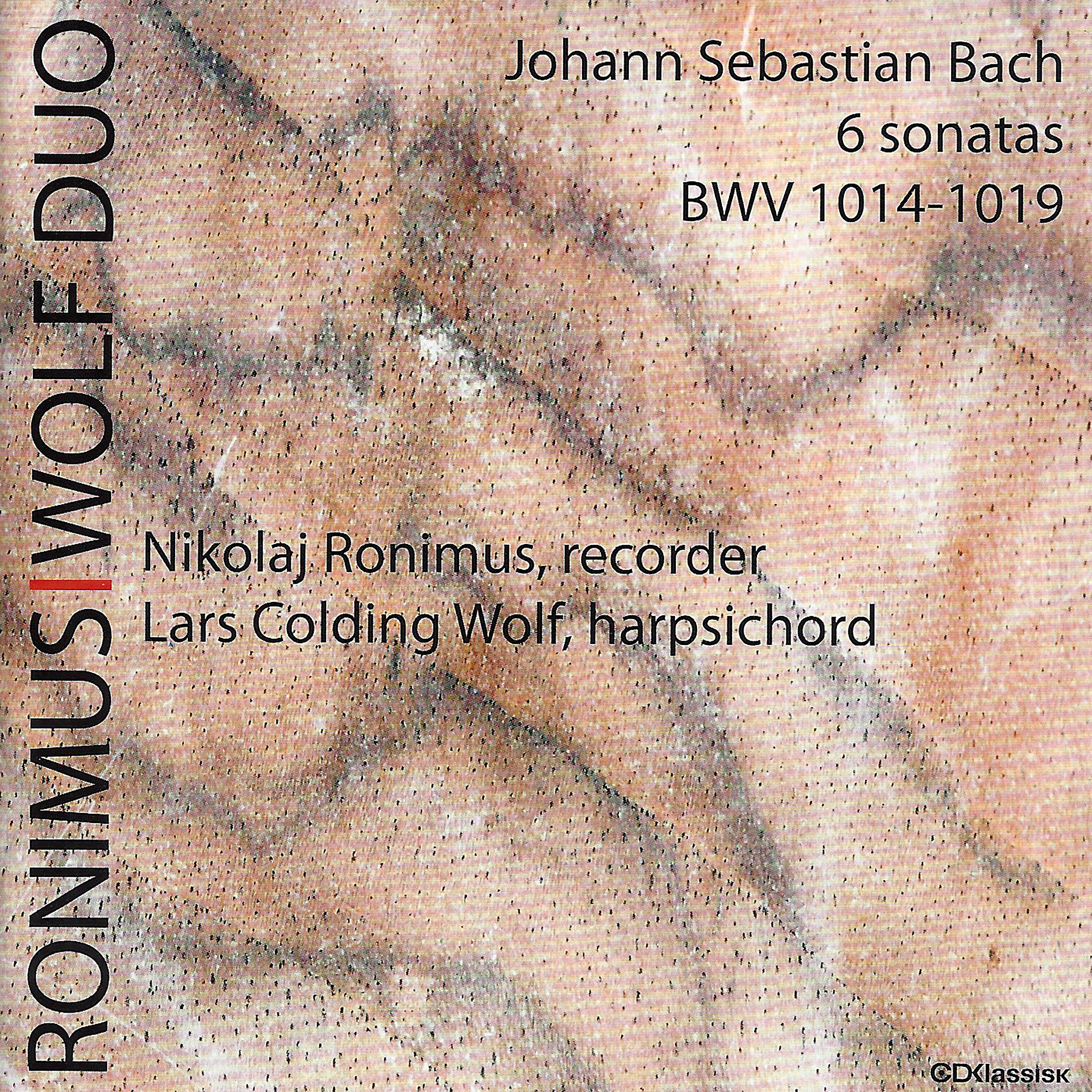 Nikolaj Ronimus - Sonata VI In G, BWV 1019 : II. Largo