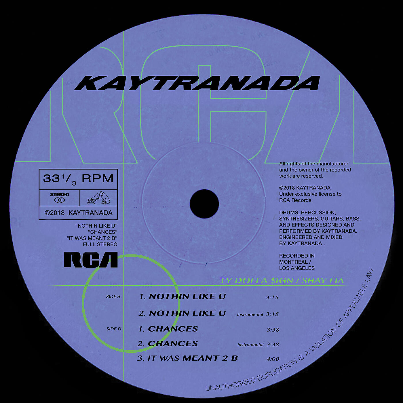 KAYTRANADA - CHANCES