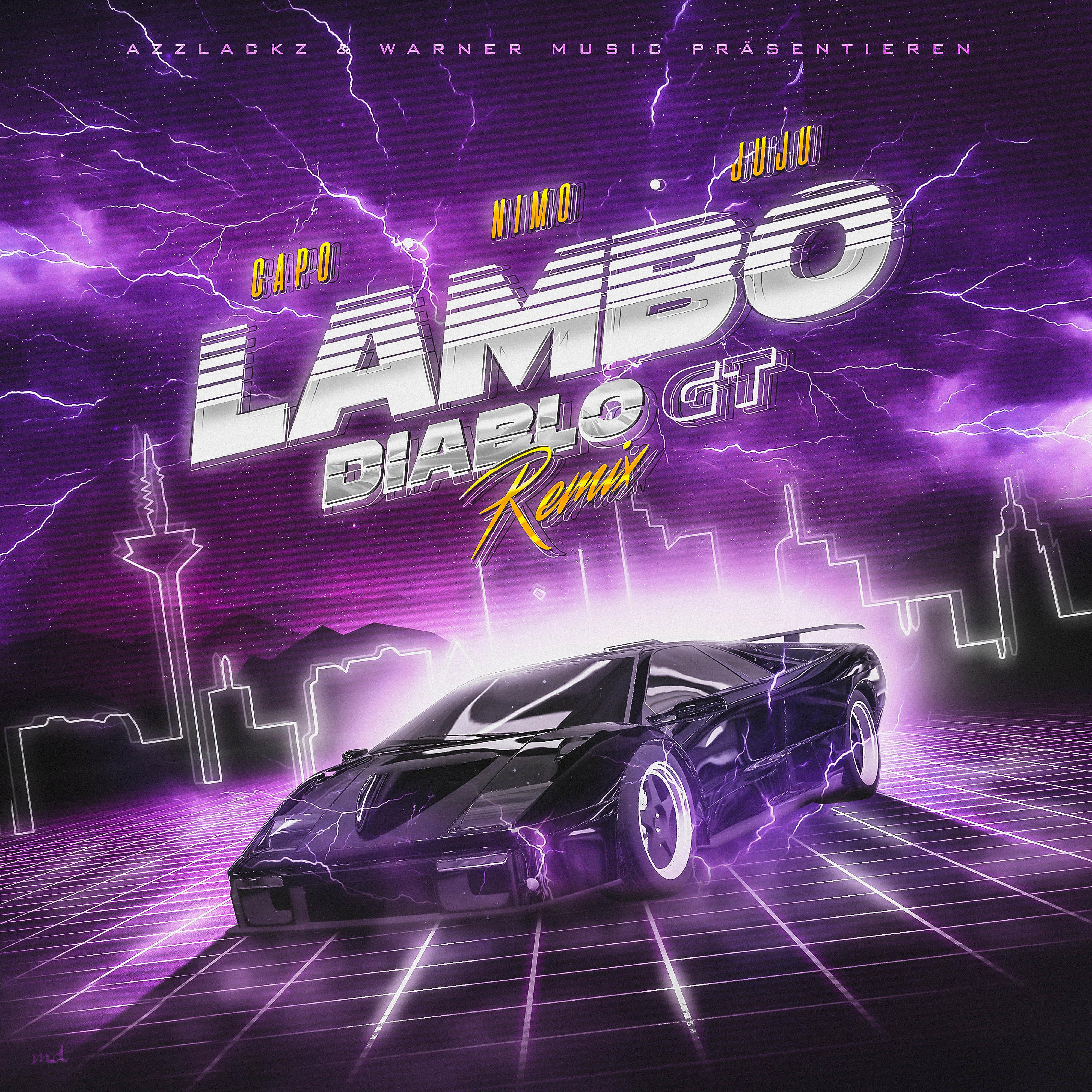 Постер альбома Lambo Diablo GT (feat. Nimo & Juju) [Remix]