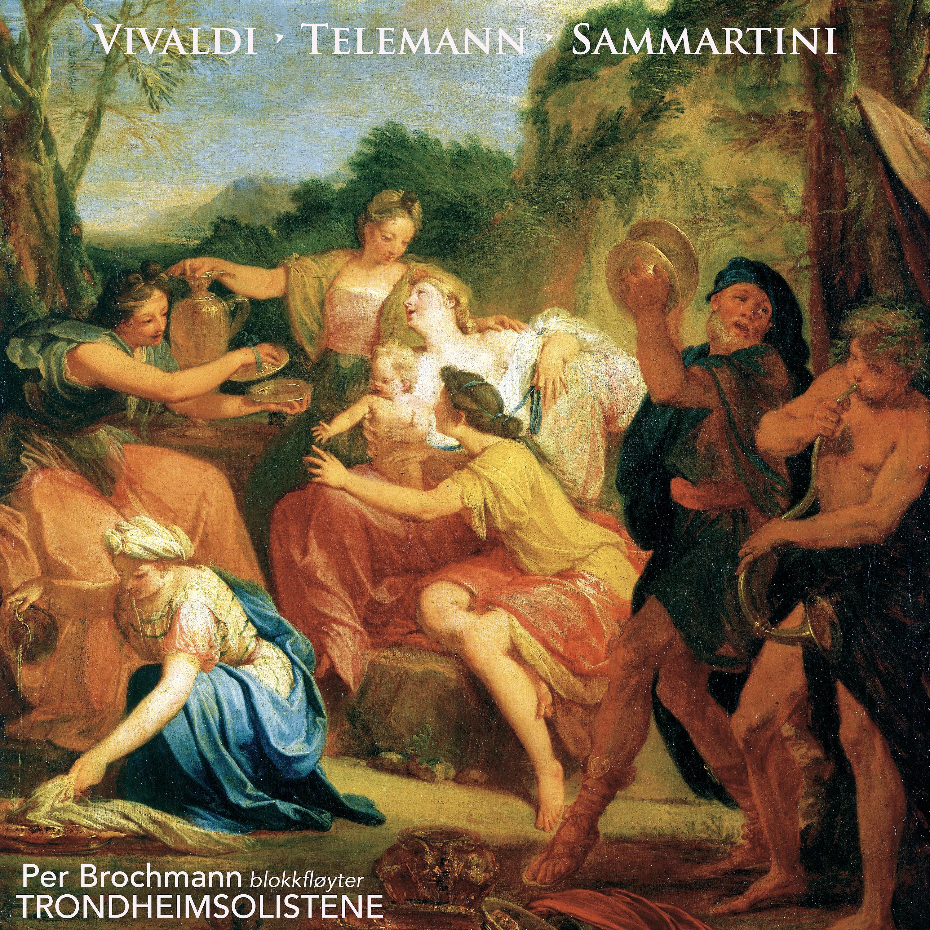Постер альбома Vivaldi, Telemann & Sammartini - Recorder Concertos