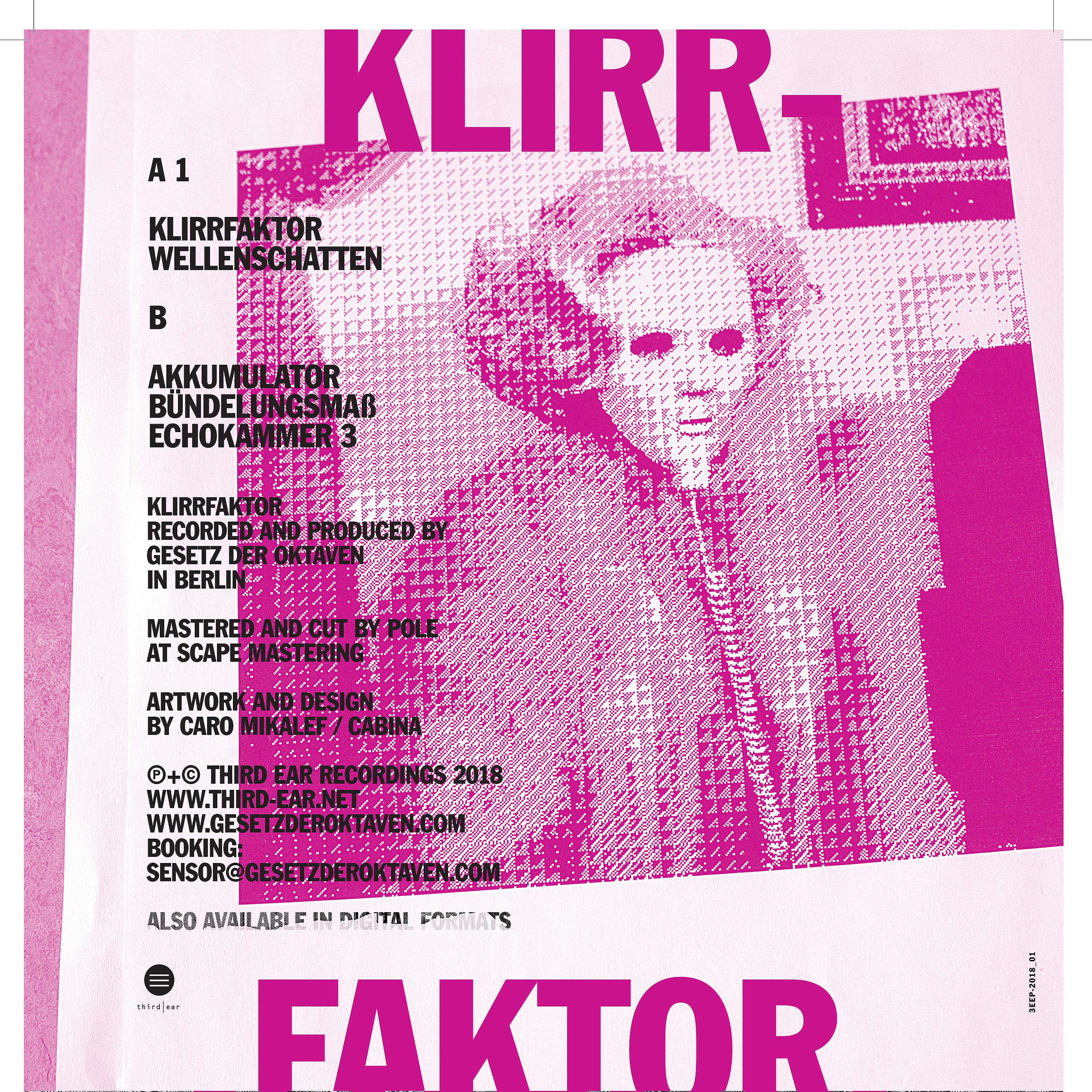 Постер альбома Gesetz Der Oktaven - Klirrfaktor