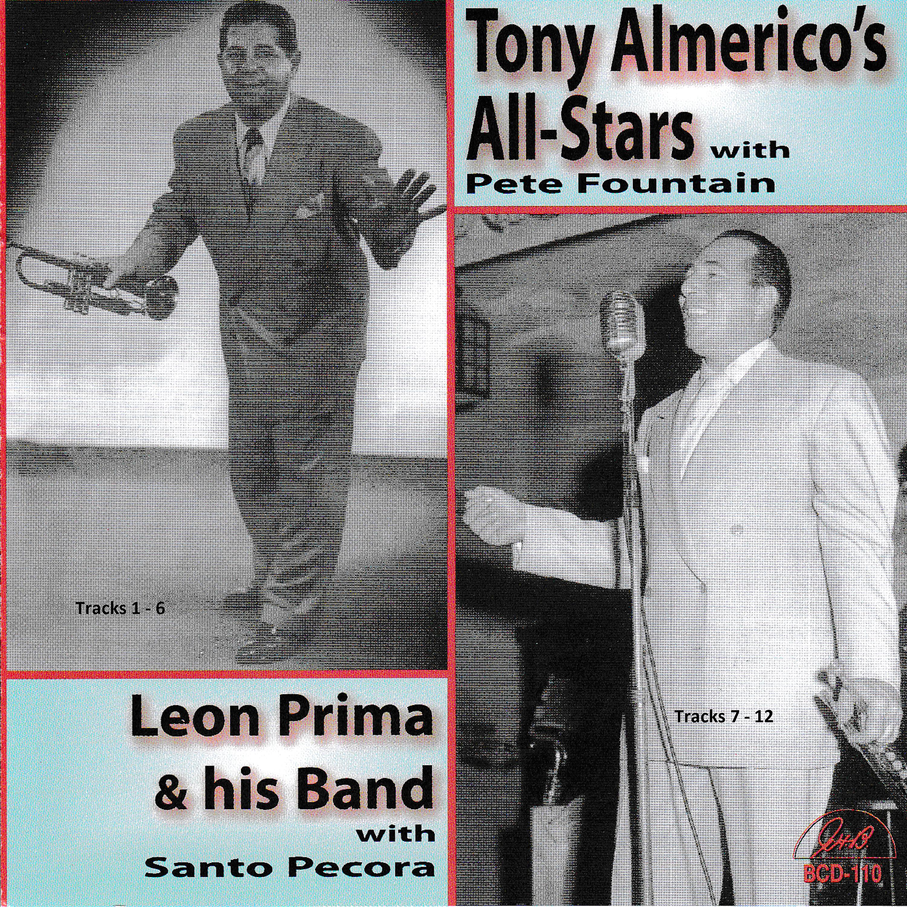 Постер альбома Tony Almerico's All-Stars / Leon Prima & His Band