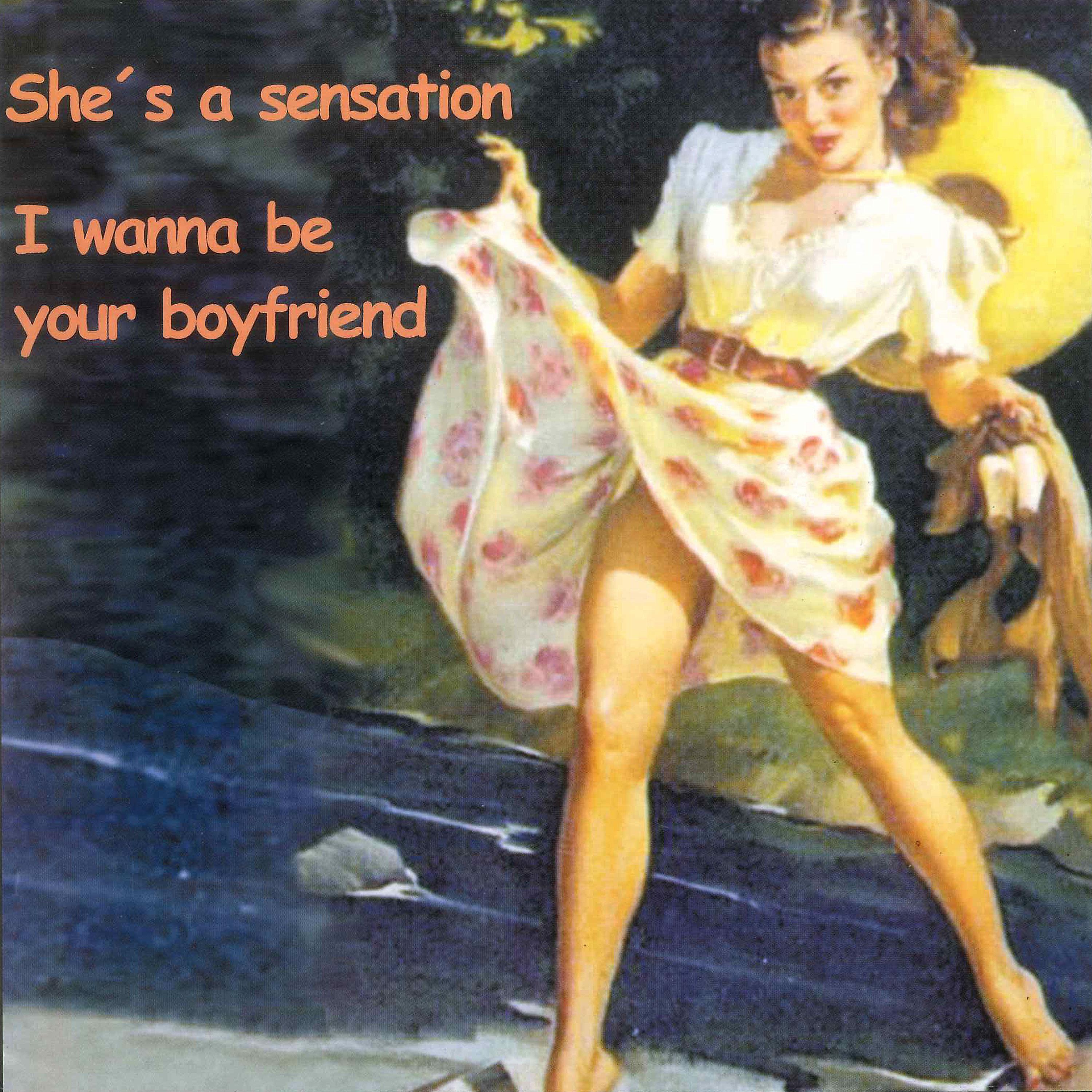 Постер альбома She´s a Sensation / I Wanna Be Your Boyfriend