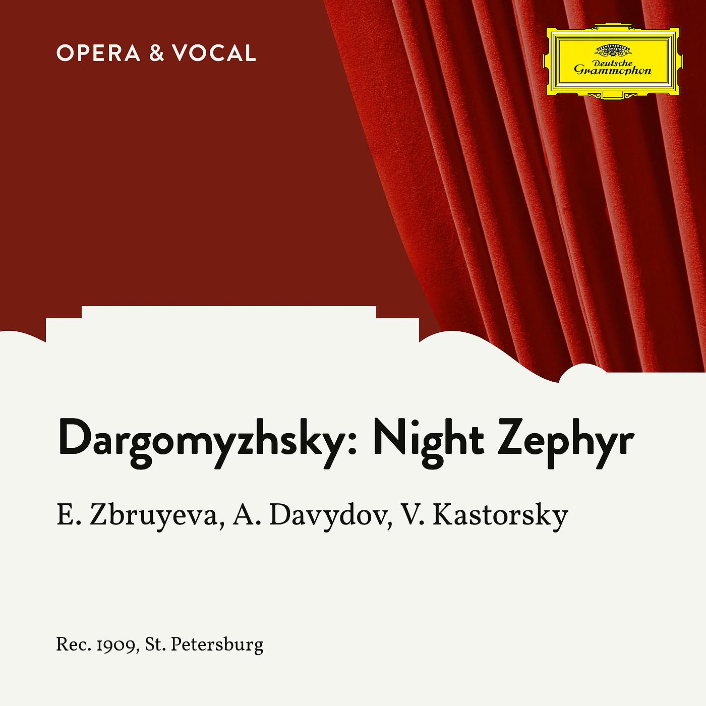 Постер альбома Dargomyzhsky: Night Zephyr