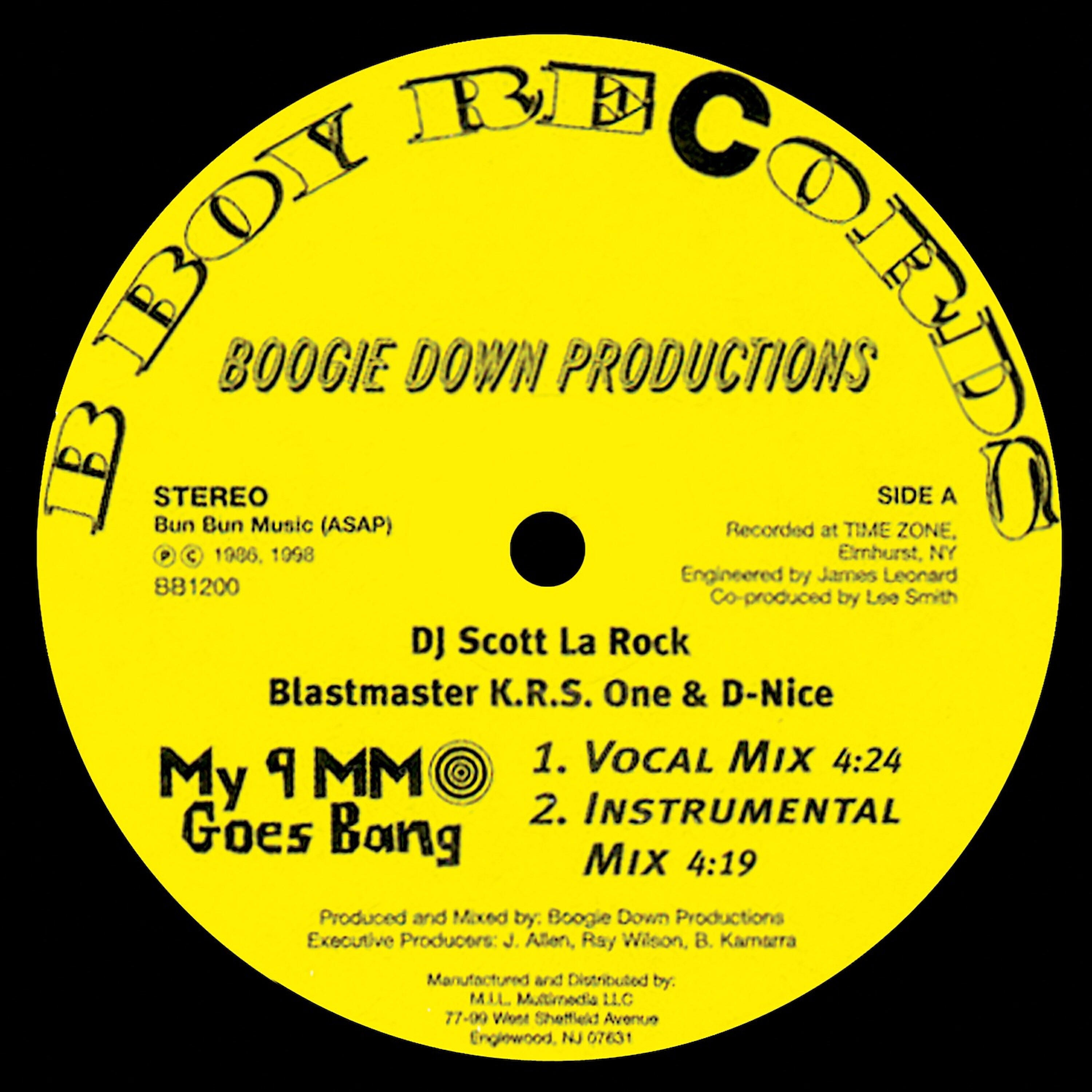 Boogie Down Productions - My 9mm Goes Bang (Vocal Mix)