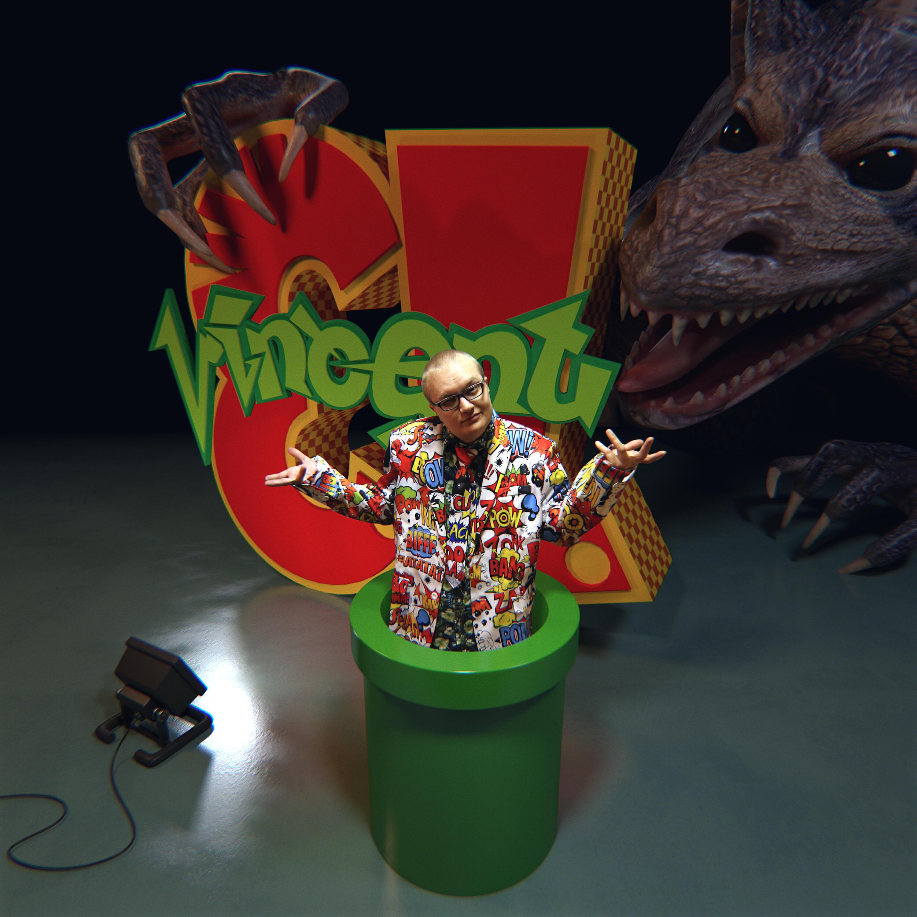Vincent E.L - Four Eyes (Nerd to the Core)